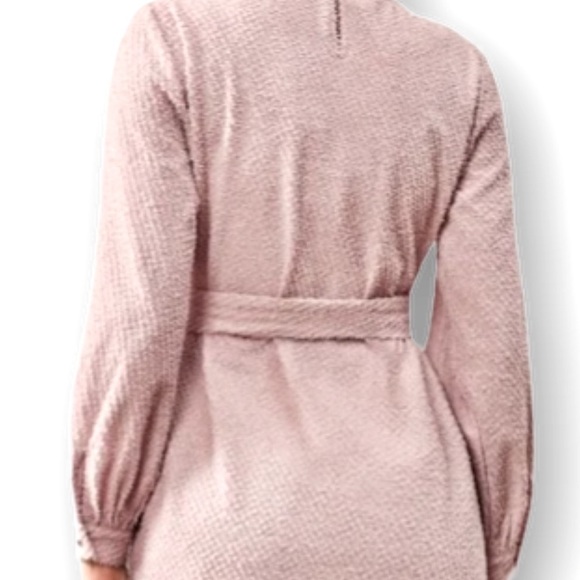 ✌🏼 #2487 Self Belted Flip Hem Button Front Dress - Picture 9 of 16